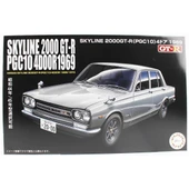 Fujimi ID-3 04715 1/24 Ölçek, Nissan PGC-10 GT-R 1969 , Otomobil Plastik Model Kiti thumbnail 1