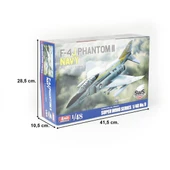 SWS 48-09 1/48 Ölçek, F-4J Phantom II (Navy) Savaş Uçağı, Plastik Model kiti thumbnail 5
