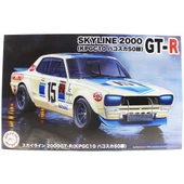 Fujimi ID-292 04701 1/24 Ölçek, Nissan Skyline 2000GT-R (KPGC10 Hakosuka 50win), Yarış Aracı Plastik Model Kiti thumbnail 1