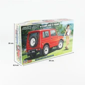 Hasegawa SP501 52301 1/24 Ölçek, Suzuki Jimny (w/Camp Girl's Figure) Otomobil Plastik Model Kiti thumbnail 5