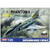 SWS 48-09 1/48 Ölçek, F-4J Phantom II (Navy) Savaş Uçağı, Plastik Model kiti thumbnail 1