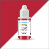 Hobbytime 486 18 ml. Şeffaf Kırmızı (Trans.Red), Akrilik Model Boyası thumbnail 1