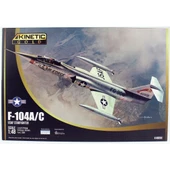 Kinetic K48096 1/48 Ölçek, F-104A/C (USAF Startfighter) Savaş Uçağı, Plastik Model kiti thumbnail 1