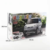 Fujimi C-NX-5 06605 1/24 Ölçek, Suzuki Hustler (Pure White Pearl), Otomobil Plastik Model Kiti thumbnail 5