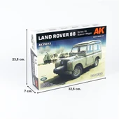 AK 35013 1/35 Ölçek, Land Rover 88 Series IIA (Steyşın Vagon), Askeri Araç Plastik Model Kiti thumbnail 5
