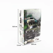 Fujimi C-NX-18 06634 1/24 Ölçek, Suzuki Jimny JB64 (XC/Pure White), Cip Plastik Model Kiti thumbnail 5