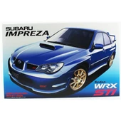 Fujimi ID-83 03669 1/24 Ölçek, Subaru (GH-GDB) New Impreza Sedan WRX STi, Otomobil Plastik Model Kiti thumbnail 1