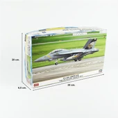 Hasegawa 2461 1/72 Ölçek, EA-18G Growler (VAQ-138 Yellow Jackets 2022), (Limited Edition), Savaş Uçağı Plastik Model Kiti thumbnail 5