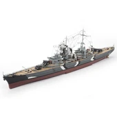Occre 16000 1/200 Ölçek, Prinz Eugen, 107 cm. Ağır Alman Kruvazörü,  Ahşap Model Kiti thumbnail 2