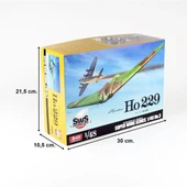 SWS 48-03 1/48 Ölçek, Horten Ho 229 Savaş Uçağı, Plastik Model kiti thumbnail 5