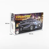 Fujimi C-NX-1 06609 1/24 Ölçek, Toyota Vellfire ZA G Edition (Black), Minibüs Plastik Model Kiti thumbnail 5