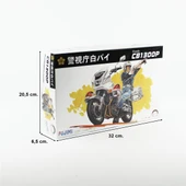 Fujimi Bike-No14 14166 1/12 Ölçek, CB1300P Polis Motorsikleti Plastik Model Kiti thumbnail 5