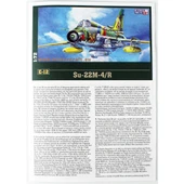 Mistercraft E012 1/72 Su-22 M4R (77 JBG) Savaş Uçağı Plastik Model Kiti thumbnail 3