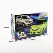 Fujimi ID-31 03676 1/24 Ölçek, Toyota bB Z (Q version and X version)  both type, Otomobil Plastik Model Kiti thumbnail 5