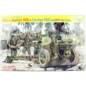 Dragon 6531 1/35 Ölçek,,105mm Howitzer M2A1 Top ve M2A2 Römork ile Mürettebatı, Plastik Model Kiti thumbnail 1