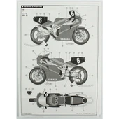 Fujimi Bike-No12 14142 1/12 Ölçek, Yamaha FZR750, Motorsiklet Plastik Model Kiti thumbnail 4