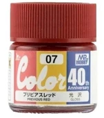 Mr.Hobby AVC-07 10 ml. Previous Red, 40.Yıl Mr.Color Serisi Model Boyası thumbnail 2