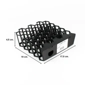 Siyah Boya Standı, 35 Adet 17 ml. Boyalar İçin thumbnail 5