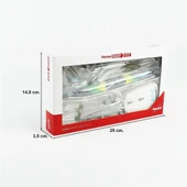 Herpa 613682 1/200 Ölçek, Azul Brazilian Airlines, Airbus A321 neo, Sergilemeye Hazır Model Yolcu Uçağı thumbnail 5