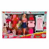 Cindy Makyaj Masalı Dolaplı Model Bebek Oyun Seti thumbnail 4