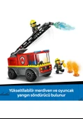 Lego City Merdivenli İtfaiye Kamyonu 60463 Lisanslı Ürün thumbnail 5