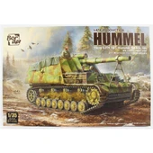 Border BT-035 1/35 Ölçek, 15cm s.FH 18/1 Hummel Sd. Kfz. 165 Geç Dönem Tankı, Plastik Model Kiti thumbnail 1