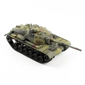 QD285 1/35 Ölçek, M48A2 us Kara Kuv., Sergilemeye Hazır Plastik Tank Modeli thumbnail 1