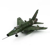 QD182, 1/72 Ölçek, F-100 D, 181. Filo Diyarbakır,  Sergilemeye Hazır Savaşl Uçağı Modeli - 2
