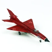 QD183 1/72 Ölçek, MIG-21 PFM Sovyet Hava Kuvvetleri, Sergilemeye Hazır Akrobasi Uçağı Modeli - 1