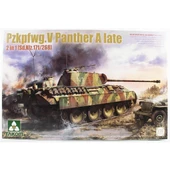 Takom 2176 1/35 Ölçek, Pzkpfwg.V Panther A Orta Sınıf, Geç Dönem Tankı( 2 in 1 [Sd.Kfz.171/268]), Plastik Model Kiti thumbnail 1