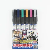 Mr.Hobby GMS-125 Gundam Marker Metallic Set.2, 6 Adet thumbnail 1