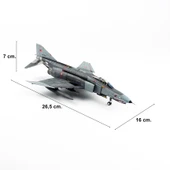 QD180 1/72 Ölçek, F-4E Phantom II, 112.Filo Şeytan, Sergilemeye Hazır Savaşl Uçağı Modeli - 5