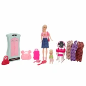 Cindy Makyaj Masalı Dolaplı Model Bebek Oyun Seti thumbnail 1