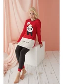 Polkan 5180 Interlok Polarlı Kadın Pijama Takımı thumbnail 2