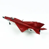 QD183 1/72 Ölçek, MIG-21 PFM Sovyet Hava Kuvvetleri, Sergilemeye Hazır Akrobasi Uçağı Modeli - 3