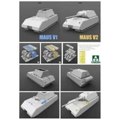 Takom 2049 1/35 Ölçek, Alman Süper Ağır Tankı Maus V1, Plastik Model Kiti thumbnail 2