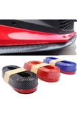NACTUMU 2,5 Metre Mavi Araba Ön Tampon Koruyucu Kauçuk, Pratik Şerit Bant ve Döşeme Kiti - 1