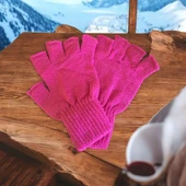 Tiriko Kadın Kesik Eldiven Fuşya - 3