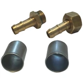 Veta 8mm 1/2Rekor SW24 Erkek ve Dişi İlaçlama Hortumu Yedek Bağlantı Nipel Takımı - 1