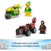 Lego Marvel Spin ve Electro Dinozor Aracı Takibi 11198 Lisanslı Ürün thumbnail 5