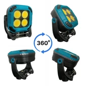 Powerdex PD-460 Şarjlı, Manyetik ve Süper Parlak Mini COB LED Çalışma Lambası! thumbnail 2