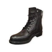 VENÜS 1852532K DÜZ TOPUK FERMUAR VE BAĞCIKLI DERİ KADIN BOT thumbnail 10