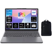 Ideapad Slim 3 Intel Core I5 13420H 40GB 512GB SSD Windows 10 Pro 15.3" Wuxga IPS Taşınabilir Bilgisayar 83K1004ETR + Boz Çanta thumbnail 1