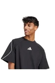 adidas Erkek Siyah T-shirt M STADIUM TEE JN1824 - 5
