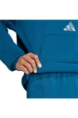 adidas Erkek  Mavi  Sweatshirt M HOO JL7975 thumbnail 5