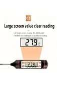 NACTUMU Dijital Gıda Termometresi, Süt, Et, Yoğurt Mayalama ve Mama Derecesi Ölçer - 2