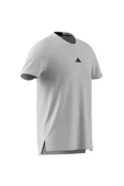 adidas  Erkek Beyaz  T-shirt D4T TEE IS3808 thumbnail 9