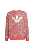 adidas Çocuk  Kırmızı  Sweatshirt CREW JV7827 thumbnail 1