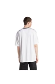 adidas Erkek  Beyaz  T-shirt JACQUARD JERSEY JW5877 thumbnail 3