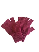 Tiriko Kadın Kesik Eldiven Bordo - 2